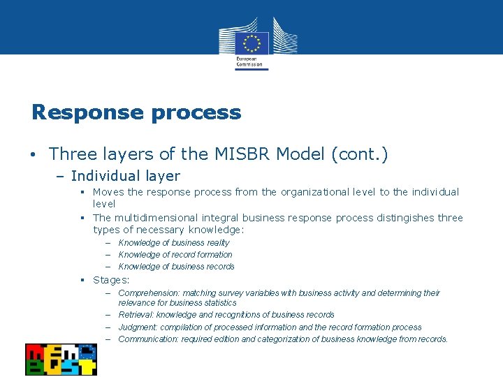 Response process • Three layers of the MISBR Model (cont. ) – Individual layer