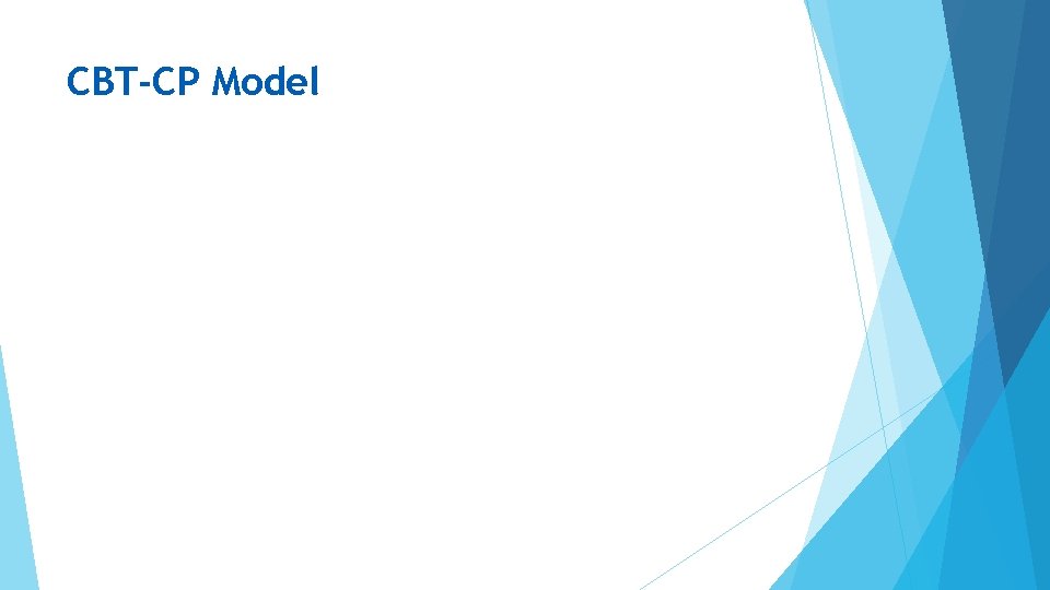 CBT-CP Model 