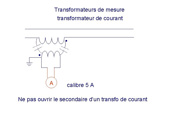 Transformateurs de mesure transformateur de courant A calibre 5 A Ne pas ouvrir le