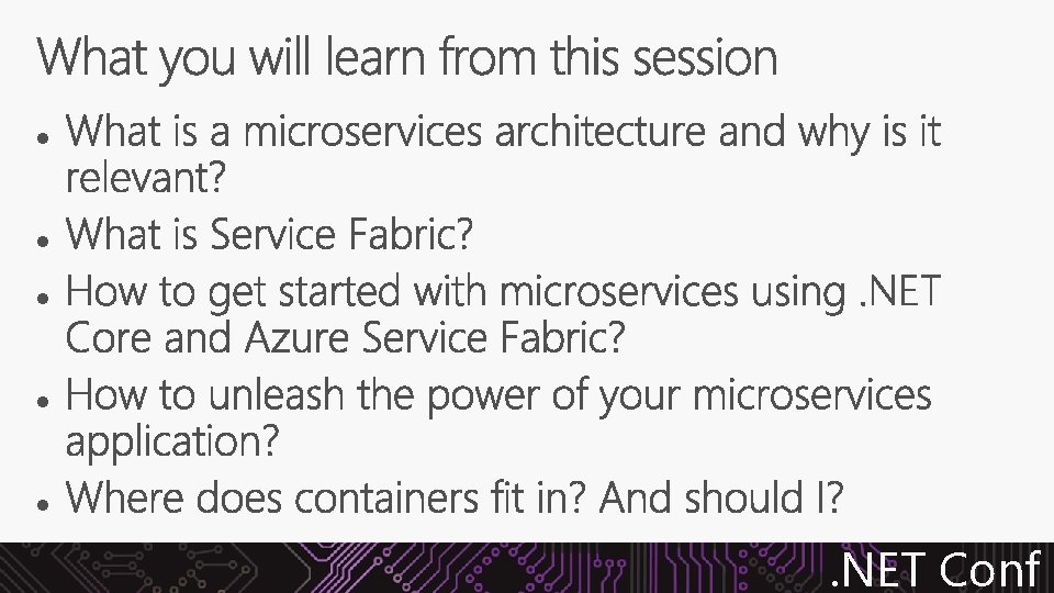. NET Conf 