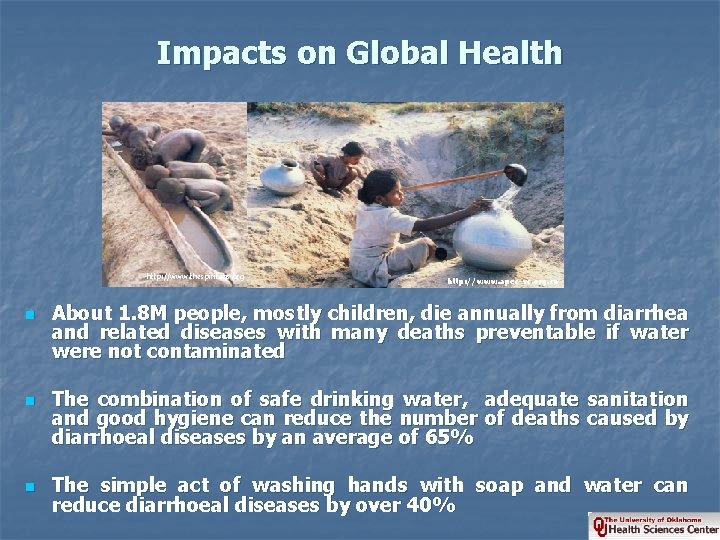 Impacts on Global Health http: //www. thespiritans. org n n n http: //www. apec-vc.
