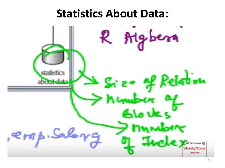 Statistics About Data: 48 