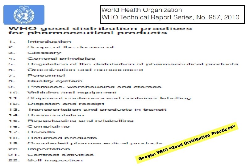 H : W e l g Goo O“ d Goo Dis t tio ribu