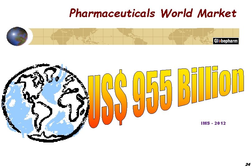 Pharmaceuticals World Market IMS - 2012 24 