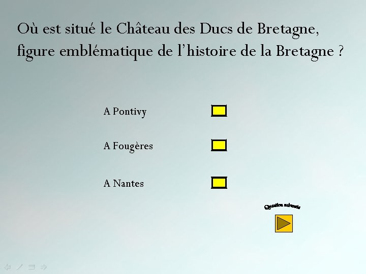 Où est situé le Château des Ducs de Bretagne, figure emblématique de l’histoire de