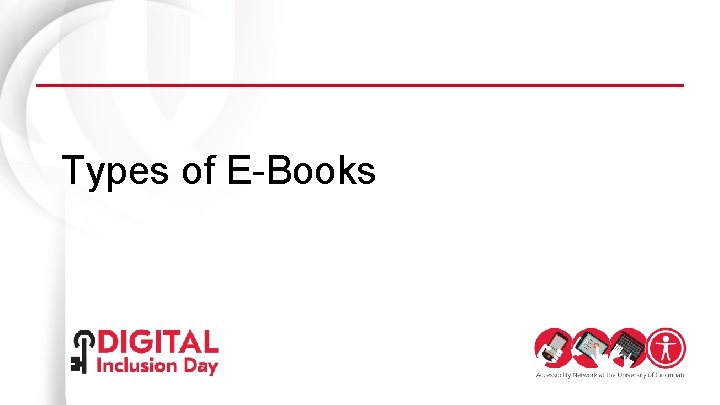 Types of E-Books 