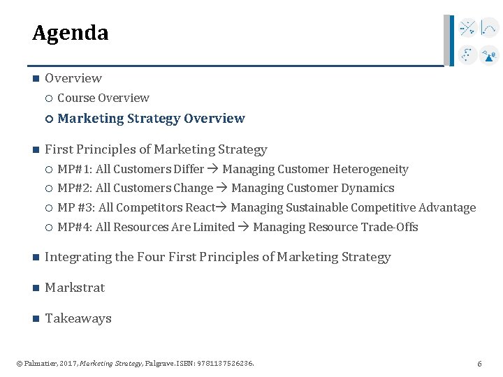 Agenda n Overview Course Overview Marketing Strategy Overview n First Principles of Marketing Strategy