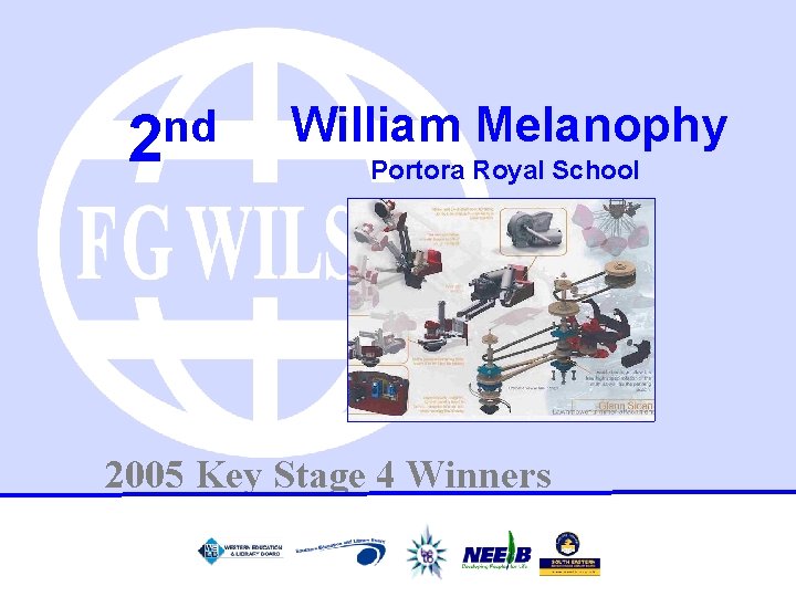nd 2 William Melanophy Portora Royal School 2005 Key Stage 4 Winners 