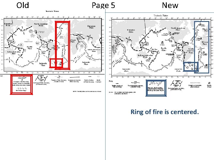 Old Page 5 New Ring of fire is centered. 