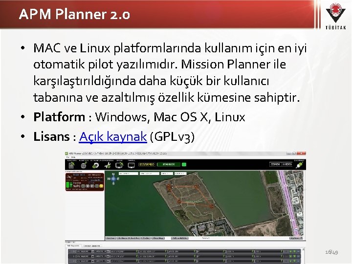 APM Planner 2. 0 • MAC ve Linux platformlarında kullanım için en iyi otomatik