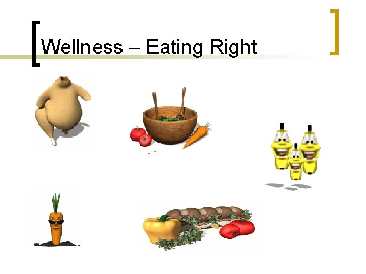 Wellness – Eating Right 