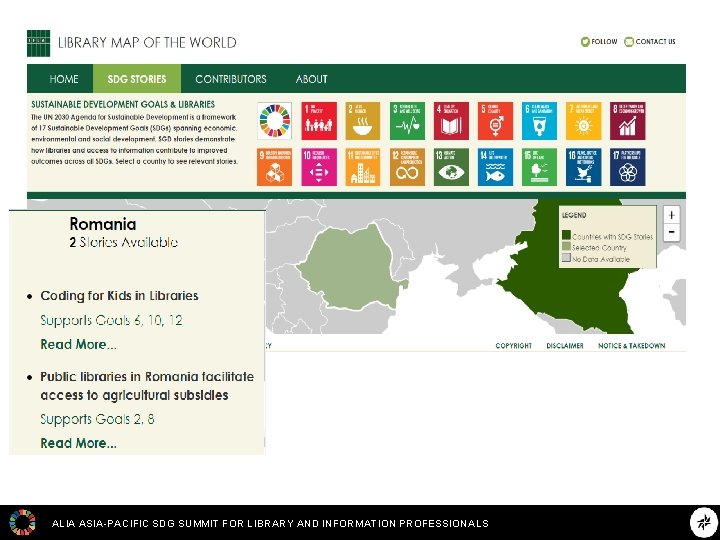 ALIA ASIA-PACIFIC SDG SUMMIT FOR LIBRARY AND INFORMATION PROFESSIONALS 