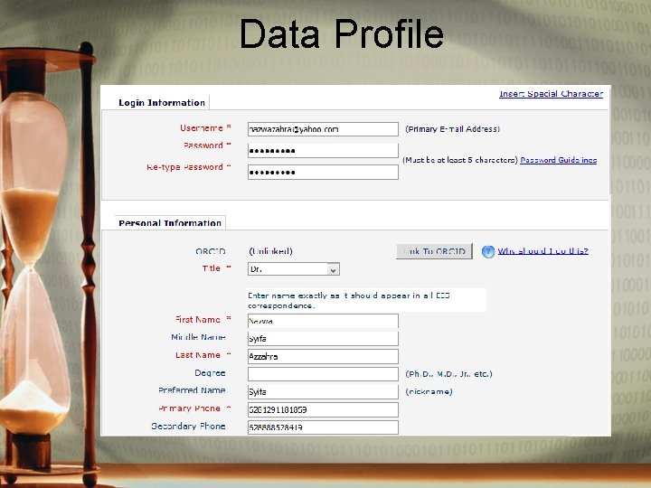 Data Profile 