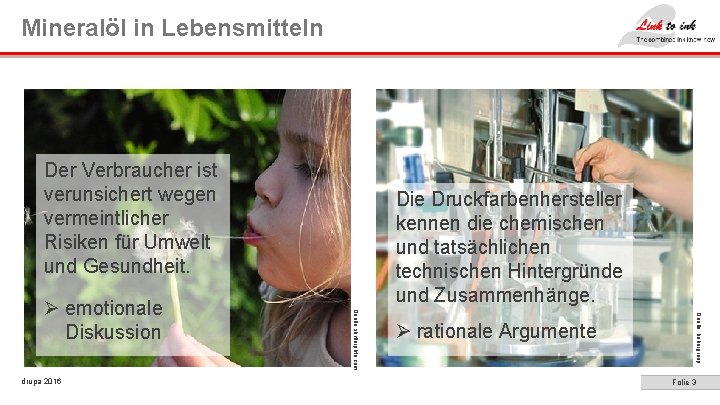 Mineralöl in Lebensmitteln Der Verbraucher ist verunsichert wegen vermeintlicher Risiken für Umwelt und Gesundheit.