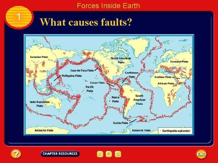 Forces Inside Earth 1 What causes faults? 