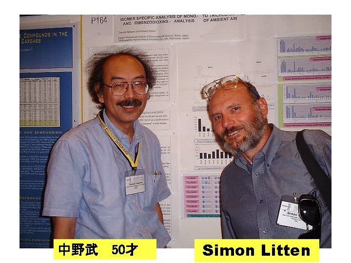 中野武　 50才 Simon Litten 
