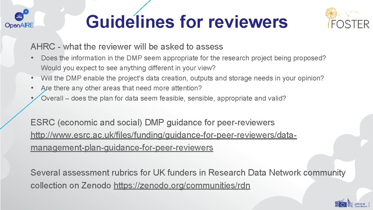 Guidelines for reviewers AHRC - what the reviewer will be asked to assess •
