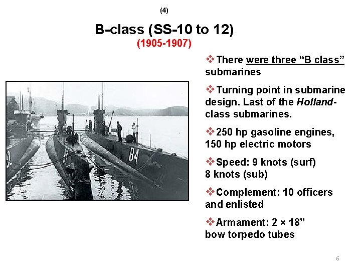 Submarines List of submarine classes of the United
