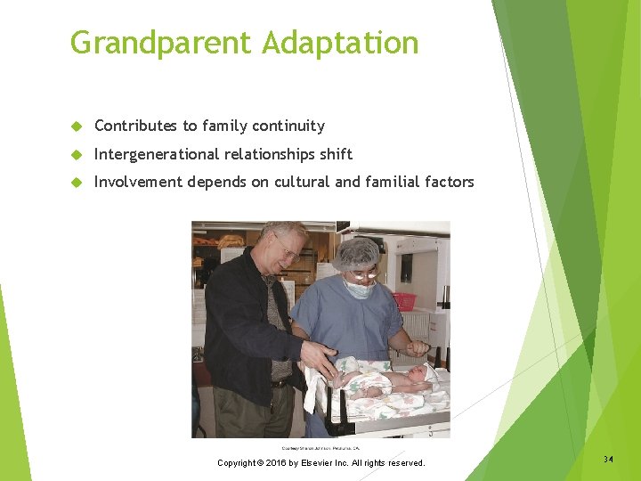 Grandparent Adaptation Contributes to family continuity Intergenerational relationships shift Involvement depends on cultural and