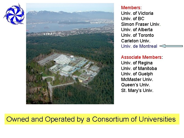 Members: Univ. of Victoria Univ. of BC Simon Fraser Univ. of Alberta Univ. of