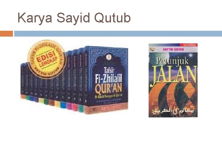 Karya Sayid Qutub 