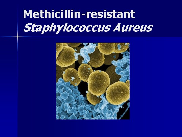 Methicillin-resistant Staphylococcus Aureus 