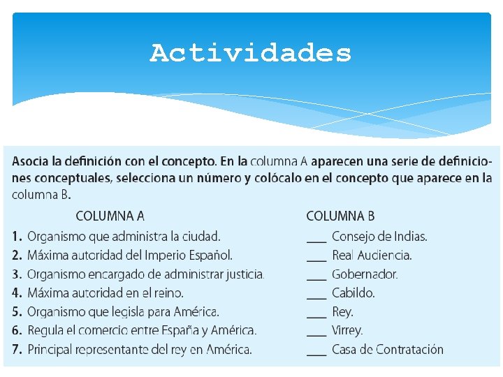 Actividades 