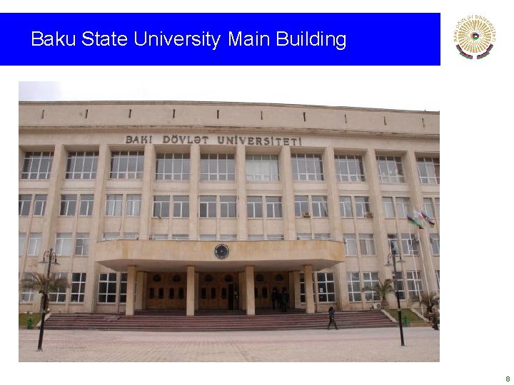 Baku State University Main Building 8 Baku State University Main Building 8