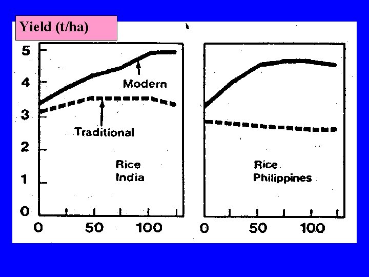 Yield (t/ha) N fertilizer (kg/ha) 