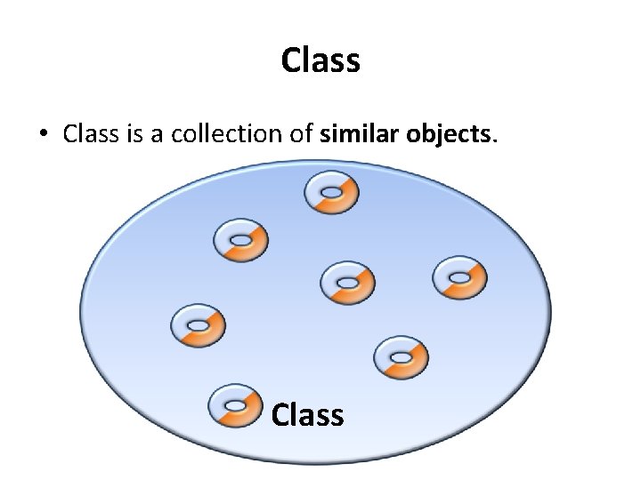 Class • Class is a collection of similar objects. Class 