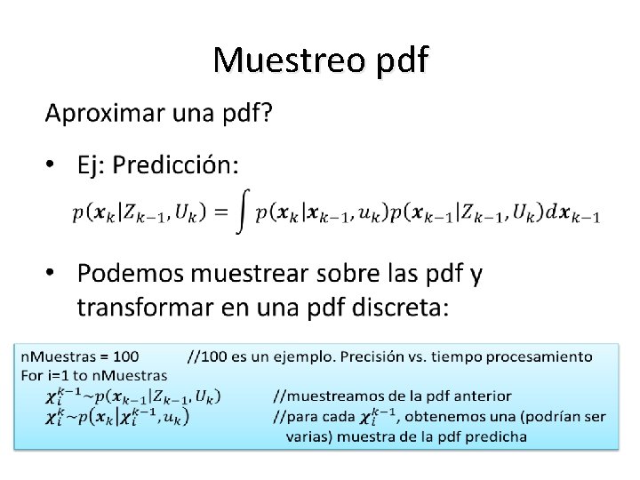 Muestreo pdf • 