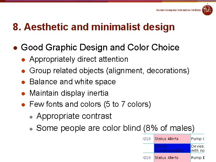8. Aesthetic and minimalist design l Good Graphic Design and Color Choice l l 8. Aesthetic and minimalist design l Good Graphic Design and Color Choice l l