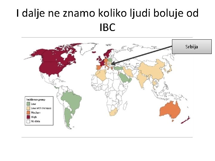 I dalje ne znamo koliko ljudi boluje od IBC Srbija 