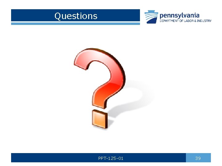 Questions PPT-125 -01 39 