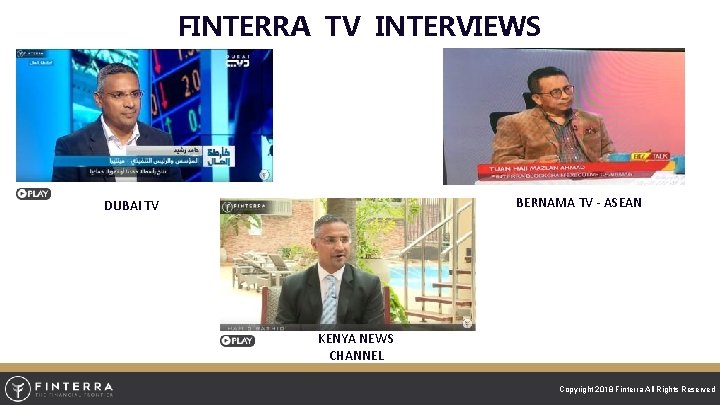 FINTERRA TV INTERVIEWS BERNAMA TV - ASEAN DUBAI TV KENYA NEWS CHANNEL Copyright 2018