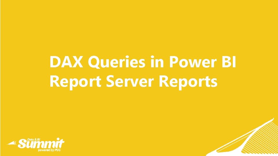 DAX Queries in Power BI Report Server Reports 