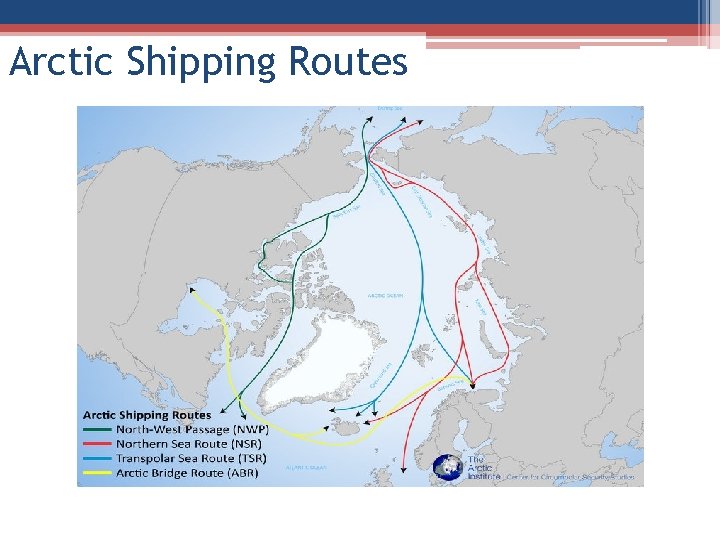 Arctic Shipping Routes 