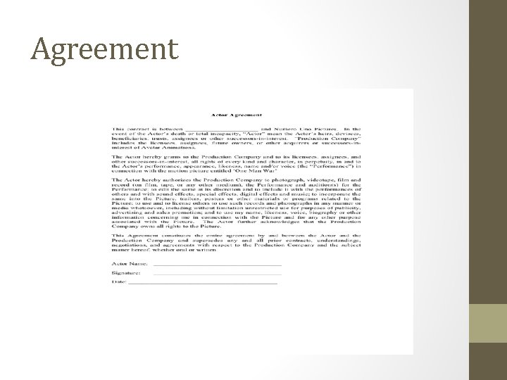 Agreement 