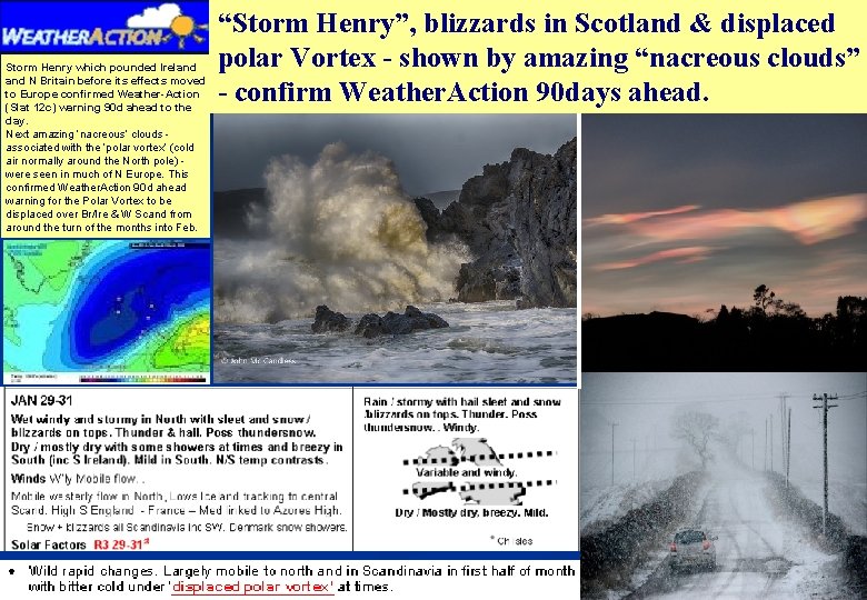 Storm Henry which pounded Ireland N Britain before its effects moved to Europe confirmed