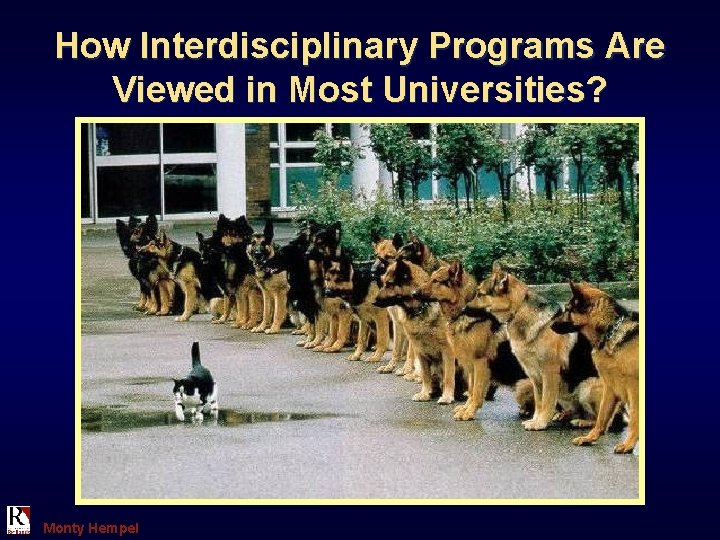 How Interdisciplinary Programs Are Viewed in Most Universities? Monty Hempel 