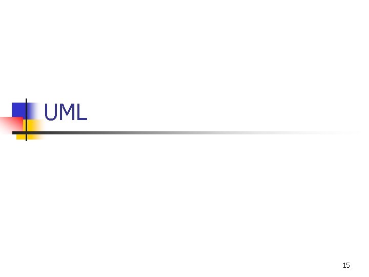 UML 15 