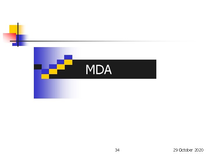MDA 34 29 October 2020 