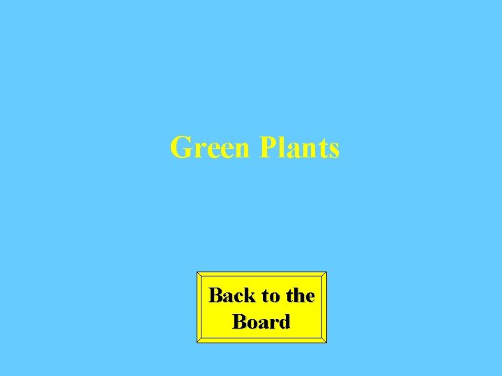 Green Plants Back to the Board 