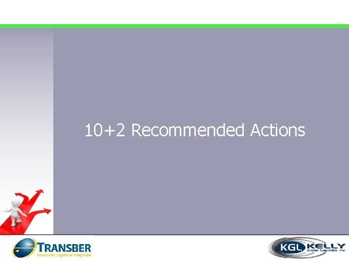 10+2 Recommended Actions 