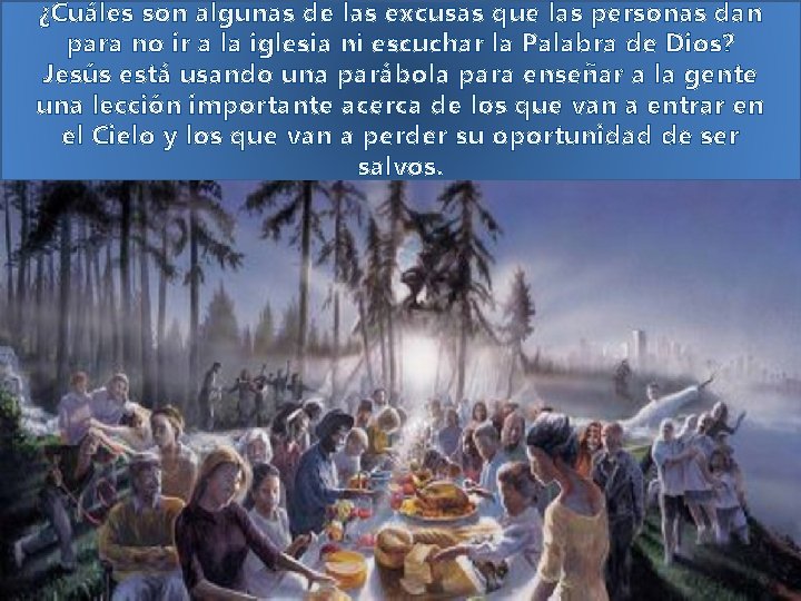 ¿Cuáles son algunas de las excusas que las personas dan para no ir a