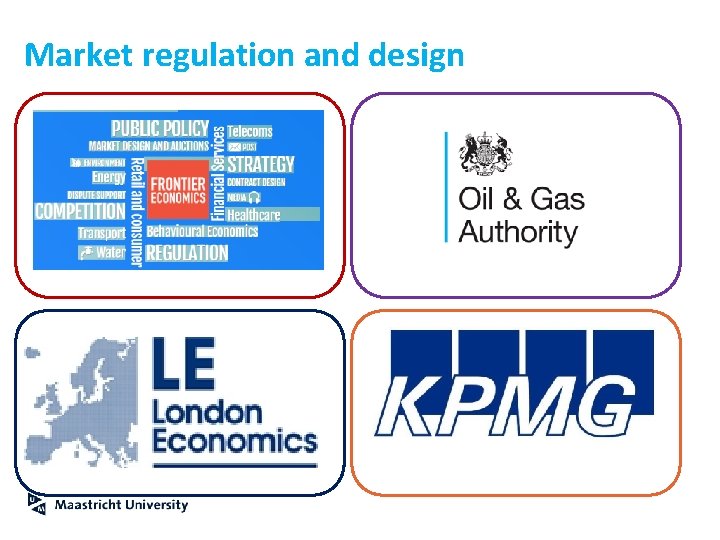 Market regulation and design 