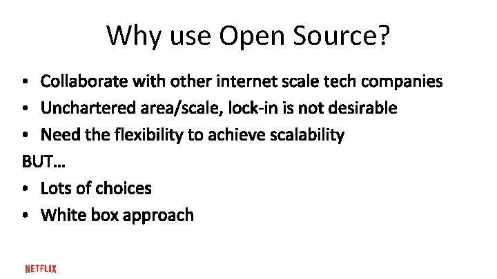 Why use Open Source? 
