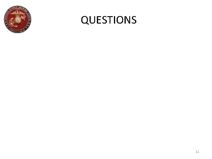 QUESTIONS 11 