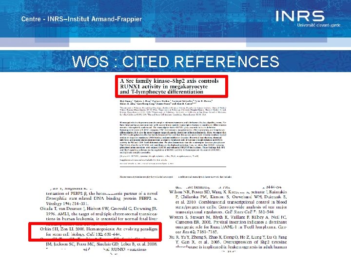 WOS : CITEDWOS REFERENCES 