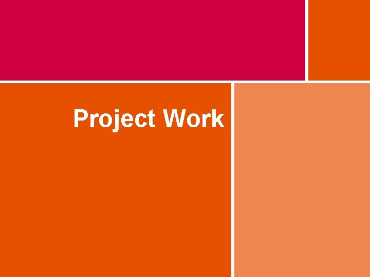 Project Work 